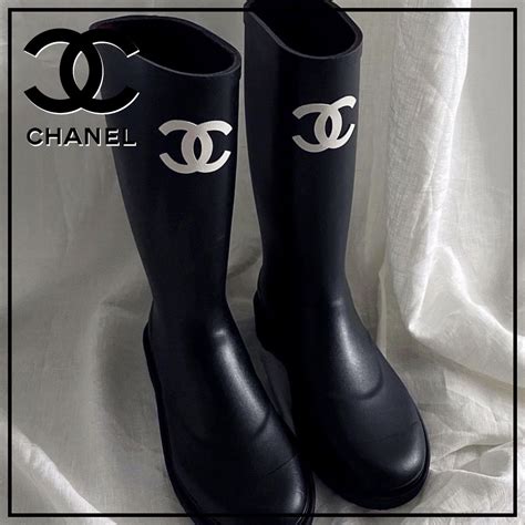 buy chanel snow boots|chanel rain boots size 36.5.